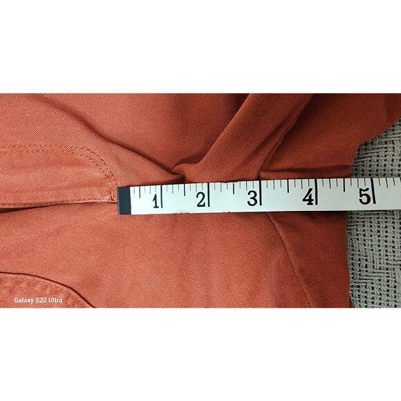 CJ Banks VIntage Burnt Orange Moderately Curvy Straight Leg  Jeans Womens Size 4 - Picture 9 of 10